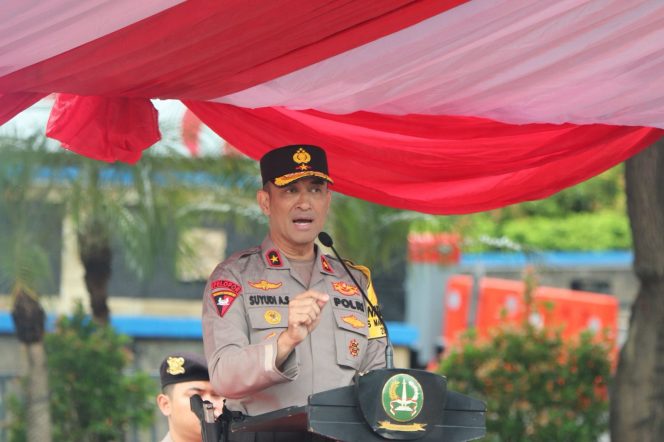 
 Apel Pengecekan Personil BKO PAM TPS Tahun 2024 di Wilayah Hukum Polda Metro Jaya