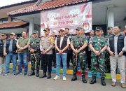 Komandan Lanal Bandung Bersama Forkopimda Laksanakan Monitoring Penyelenggaraan Pilkada Serentak Tahun 2024 Tingkat Kota Bandung