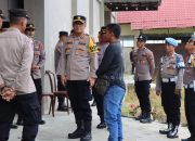 Kapolres Aceh Timur Pantau Rekapitulasi Pemungutan Suara Pilkada Tingkat Kecamatan