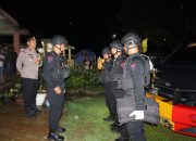 Brimob Polda Lampung Sterilisasi TKP Penemuan Diduga Granat di Banjar Masin