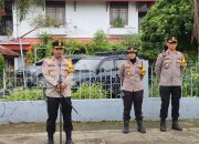 Kapolres Bungo Pimpin Pengamanan Rapat Pleno Terbuka KPU Bungo