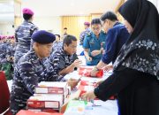 LANTAMAL III JAKARTA LAKSANAKAN BAKTI KESEHATAN DONOR DARAH DALAM RANGKA HARI ARMADA RI TAHUN 2024