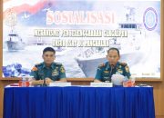 LANTAMAL III JAKARTA MENERIMA TIM SOSIALISASI MEKANISME PENYELENGGARAAN GLAGASPUR UNSUR SSAT DI PANGKALAN TAHUN 2024