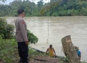 Tali Seling Putus, Getek di Sungai Simpang Jernih, Aceh Timur Hanyut Saat Akan Jemput Anak Sekolah