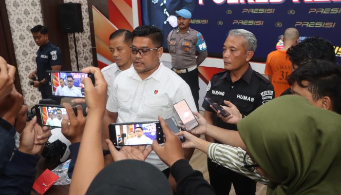 Pencuri Todongkan Pisau Karyawan Minimarket Diringkus Unit Resmob Satreskrim Polres Kediri Kota