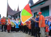 Meriahkan HAB Kemenag, Bupati Sabar AS Beserta Forkopinda Ikuti Jalan Sehat