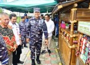 DANLANTAMAL III JAKARTA MERESMIKAN KAMPUNG BAHARI NUSANTARA TNI ANGKATAN LAUT TAHUN 2024 DI DESA SURYA BAHARI KABUPATEN TANGERANG