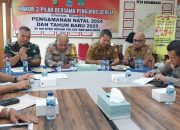 Ciptakan Kondisi Aman dan Kondusif, Koramil 05/Bantargebang Ikuti Rapat Koordinasi Pengamanan Jelang Natal dan Tahun Baru