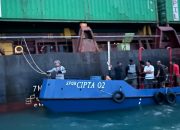 Bakamla RI Gagalkan Transaksi BBM Ilegal di Perairan Batam