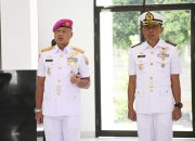 DANLANTAMAL III JAKARTA HADIRI UPACARA SERTIJAB KAPOK SAHLI KOARMADA I