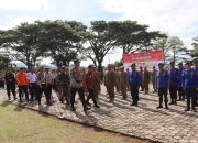 Polres Tanggamus Gelar Apel Pasukan Operasi Lilin Krakatau 2024 untuk Pengamanan Natal dan Tahun Baru