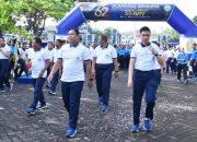 DANLANTAMAL III JAKARTA IKUTI OLAHRAGA BERSAMA DENGAN KASAL DALAM RANGKA HUT KE-62 KORPS WANITA TNI ANGKATAN LAUT TAHUN 2025