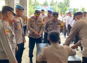 Polres Aceh Timur Gelar Pemeriksaan Anggota Pemegang Senpi