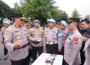 Wakapolda Metro Jaya Pimpin Apel Pemeriksaan Senpi Untuk Cegah Penyalahgunaan