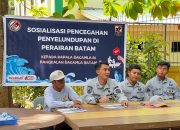Bakamla RI Gelar Sosialisasi dan Pembagian Sembako di Sekitar Perairan Batam