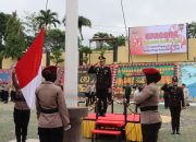 Polres Tanggamus Gelar Upacara Peringatan Hari Ibu ke-96 Tahun 2024