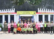 Kapolres Kediri Kota Bersama Ketua Bhayangkari Tinjau Pos Pengamanan dan Pos Pelayanan Nataru 2024 – 2025