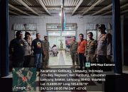 Gabungan Polsek katibung bersama Polisi Pamong praja kecamatan, Pengamanan Misa malam Natal 2024 di Gereja Bethel Indonesia desa Neglasari