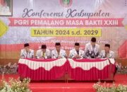 Konferensi PGRI Kabupaten Pemalang Masa Bakti XXIII Transformasi PGRI Menuju Indonesia Emas