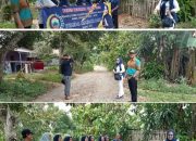 Reses pertama di hari ke empat Yulida Nandar Laila anggota DPRD kabupaten Lampung Selatan tinjau jalan rusak parah dan mengajak masyarakat bergotong-royong untuk memperbaiki drainase.