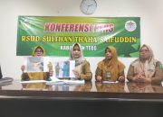 Konferensi Pers RSUD STS Tebo, Dirut : Semua Pelayanan Kesehatan Sudah Sesuai Prosedur