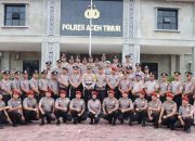 51 Personel Polres Aceh Timur Naik Pangkat
