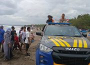 Anggota Polsek Pagerageung Rela Berkorban Selamatkan Wisatawan di Pantai Pangandaran
