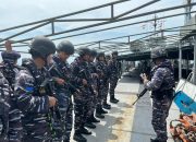 KRI Teluk Amboina-503 Latih Kesiapsiagaan Unsur Kapal Perang di Jajaran Komando Lintas Laut Militer (Kolinlamil) Agar Mampu Melaksanakan Kegiatan Tempur