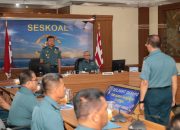 Seskoal Terima Kedatangan Tim Wasrik Itjenal