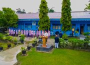 Upacara HUT Jambi Yang Ke 68 Di Pimpin Lansung Oleh Kepala Sekolah SMAN 1 Agus Sulistyo, S,. Pd., M., Pd