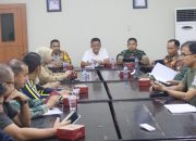 Dandim 0416/Bute Hadiri Rapat Koordinasi Terkait PETI di Desa Sungai Telang