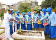 Ziarah Rombongan Prajurit Lanal TBA dan Jalasenastri dalam Rangka Peringatan Hari Dharma Samudera