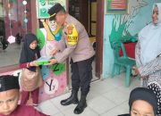 Kapolsek Peureulak Kawal Program Makan Bergizi Gratis