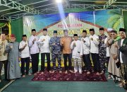 Danlanal Bintan Turut Peringati Isra’ Mi’raj Bersama Forkopimda Tanjungpinang di Pulau Penyengat