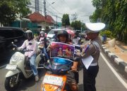 Polres Kediri Kota Gencarkan Himbauan Operasi Keselamatan Semeru 2025