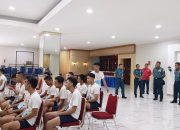 DANLANTAMAL III JAKARTA MENINJAU TES KESEHATAN 2 CATA PK TNI ANGKATAN LAUT GELOMBANG I TA 2025