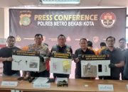 Polres Metro Bekasi Kota Ungkap Kasus Penganiayaan Suporter di Stadion Patriot dan Kejahatan Umum Serta Pencurian dengan Pemberatan