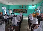 Siswa -Siswi SMAN 1 Tebo Mengikuti Penyuluhan Wawasan Kebangsaan Yang Dilaksanakan Tim Satgas TMMD Ke-123 Kodim 0416/Bute