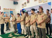 Reza Hendrianto Beserta Kawan kawan Resmi Di Lantik Sebagai Organisasi Relawan RMD DPC Lampung Selatan.