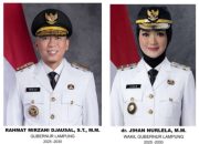 Pemerintah Desa Sukajaya Mengucapkan Selamat Atas Di lantiknya Gubernur dan Wakil Gubernur Terpilih Propinsi Lampung, Rahmat Mirzani Djausal dan dr.Jihan Nurlela.