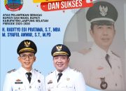 Pemerintah Desa Pardasuka Mengucapkan Selamat Kepada H.Radityo Egi Pratama,S.T.,M.B.A dan Muhammad Syaiful Anwar,S.T.,M.Pd.Dilantik Sebagai Bupati dan Wakil Bupati Lampung Selatan Periode 2025-2030.
