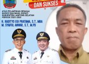 Pemerintah Desa Tanjungan Mengucapkan Selamat Kepada H.Radityo Egi Pratama,S.T.,M.B.A dan Muhammad Syaiful Anwar,S.T.,M.Pd.Dilantik Sebagai Bupati dan Wakil Bupati Lampung Selatan Periode 2025-2030.