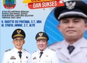 Pemerintah Desa Neglasari Mengucapkan Selamat Kepada H.Radityo Egi Pratama,S.T.,M.B.A dan Muhammad Syaiful Anwar,S.T.,M.Pd.Dilantik Sebagai Bupati dan Wakil Bupati Lampung Selatan