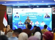 Mendag pada Acara Road to CAEXPO UMKM BISA Ekspor ke China