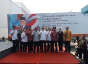 Mendag Busan Lepas Ekspor Perdana Kratom USD 1 Juta di Cikarang