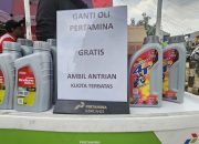 Pertamina Bantu Ganti Oli Gratis 1.000 Motor Terdampak Banjir Jabodetabek