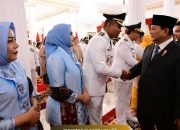 Walikota dan Wakil Walikota Prabumulih di Lantik Presiden