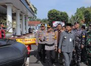 Persiapan Pengamanan Arus Mudik Polres Pemalang Laksanakan Apel Gelar Pasukan Operasi Ketupat Candi 2025 