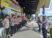 Hari Pertama Operasi Ketupat Krakatau 2025, Kasi Propam Polres Tulang Bawang Berikan 4 Penekanan Kepada Personel
