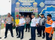 Mudik Aman, Nyaman dan Lancar, Dirlantas Polda Jambi Bersama Wakil Ketua DPRD dan Steakholder Lakukan Pemantauan di Pos Pengamanan